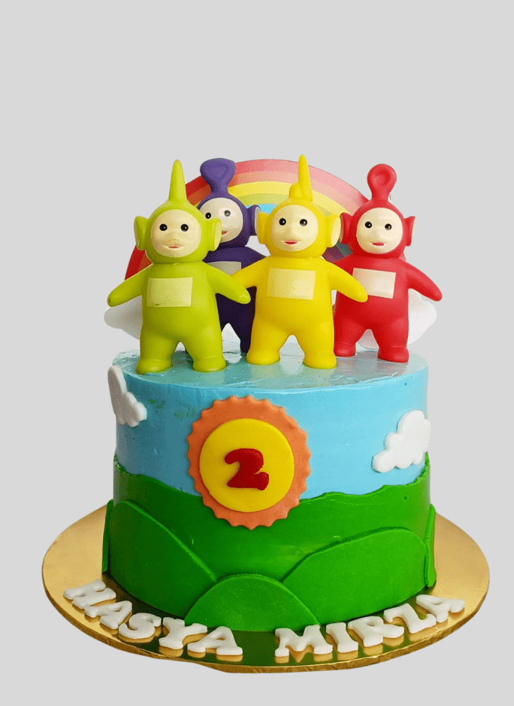 Mesmeric Teletubbies Cake