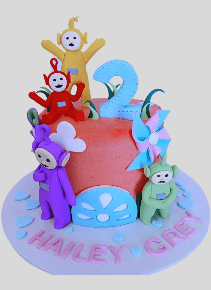 Slightly Teletubbies Cake