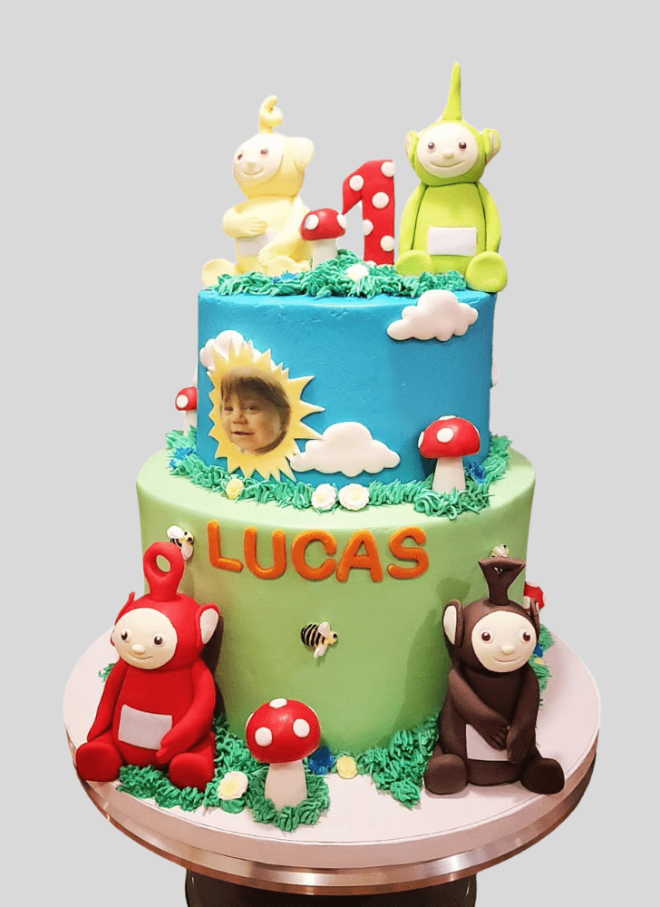 Wonderful Teletubbies Cake Design