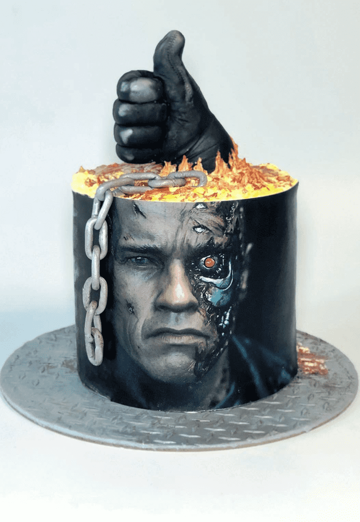 Admirable The Terminator Cake Design