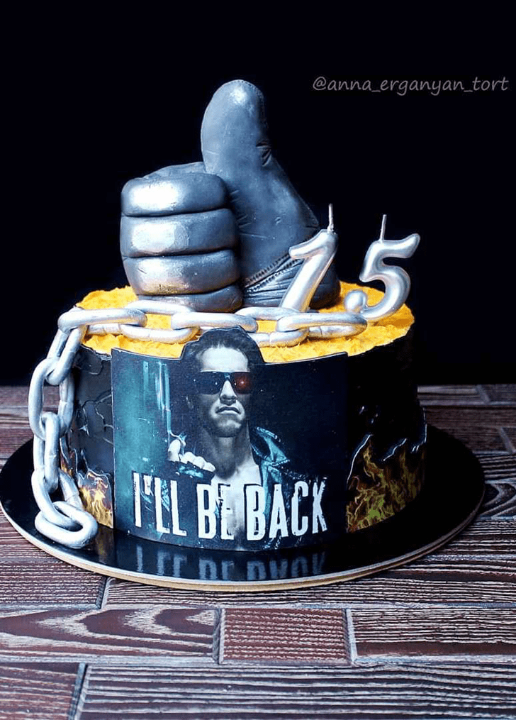 Angelic The Terminator Cake