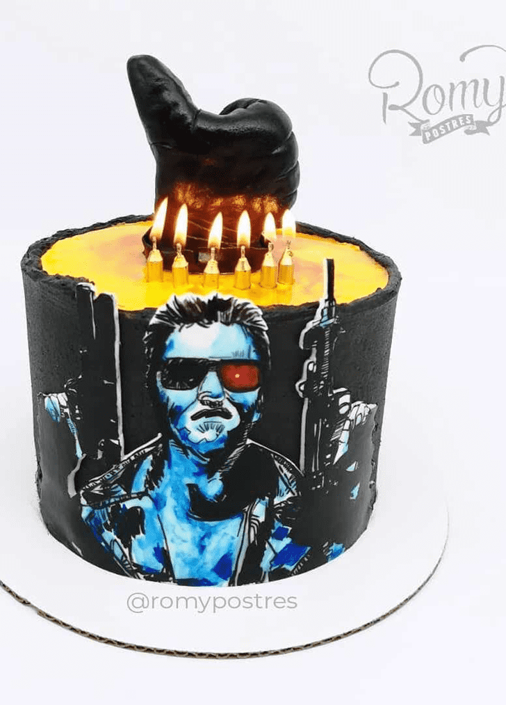 Fascinating The Terminator Cake