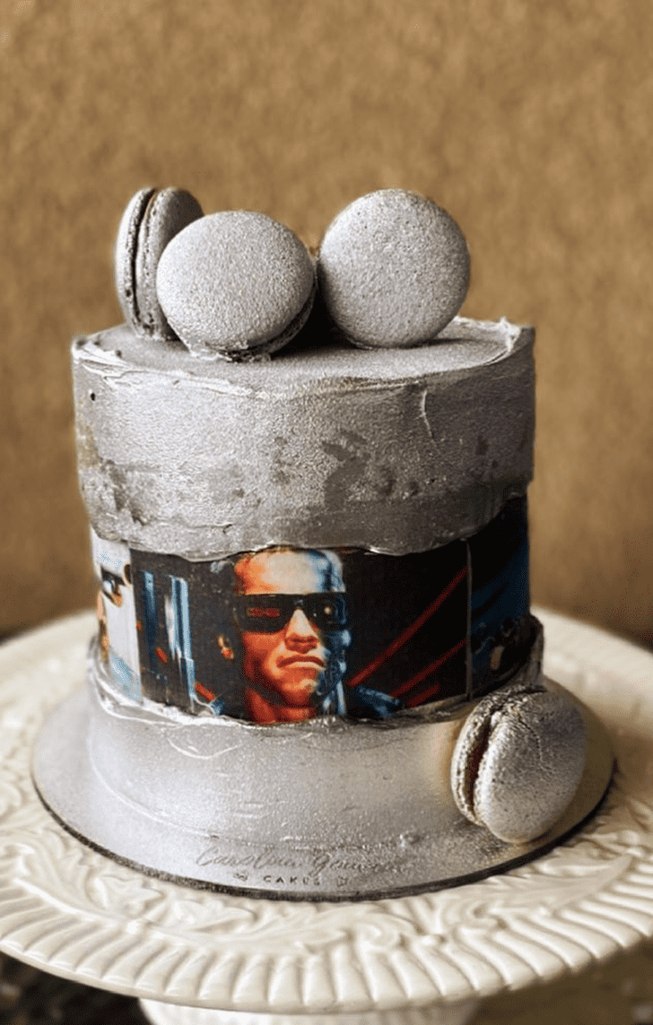 Inviting The Terminator Cake
