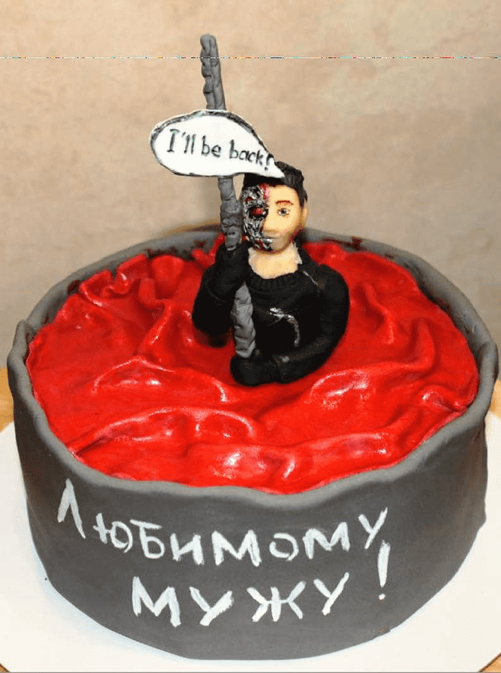 Shapely The Terminator Cake
