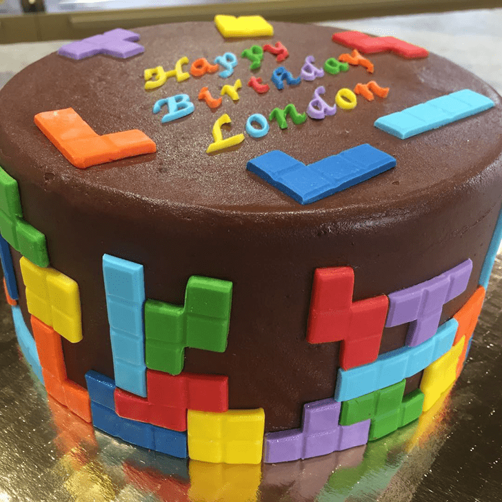 Exquisite Tetris Cake