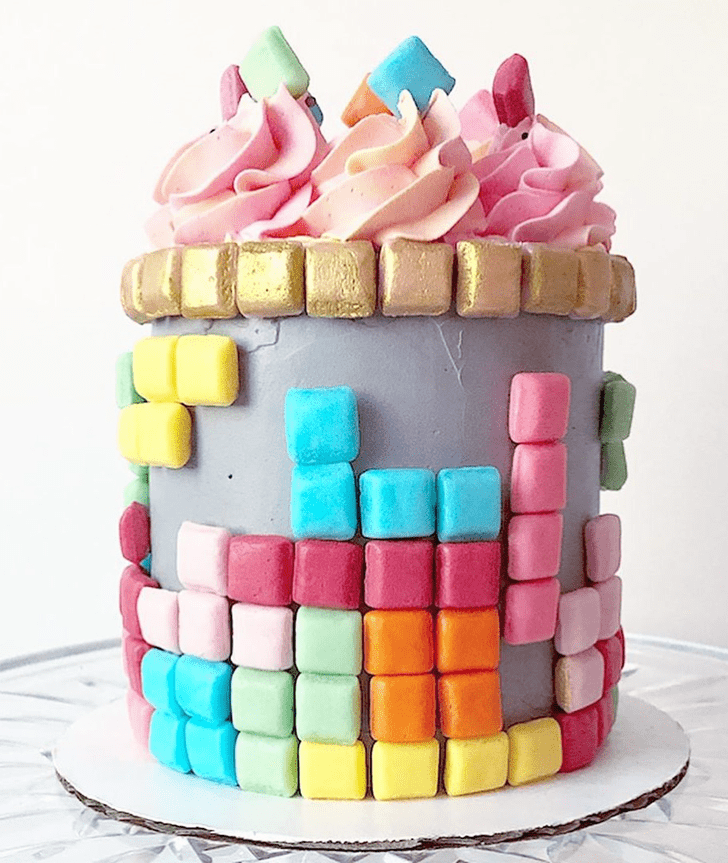 Fair Tetris Cake