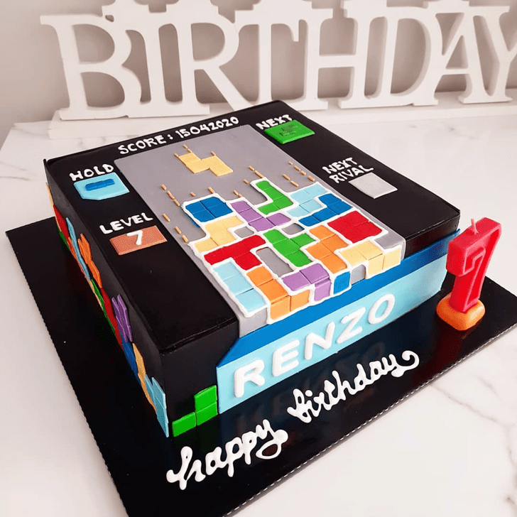 Marvelous Tetris Cake