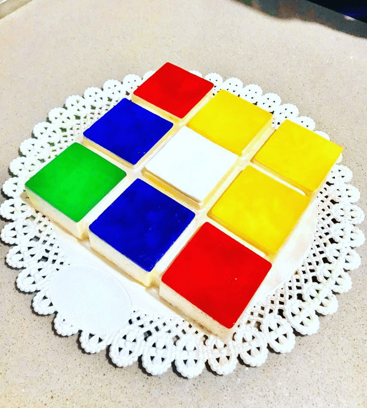Pretty Tetris Cake