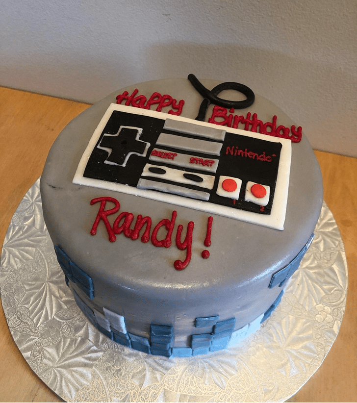 Ravishing Tetris Cake