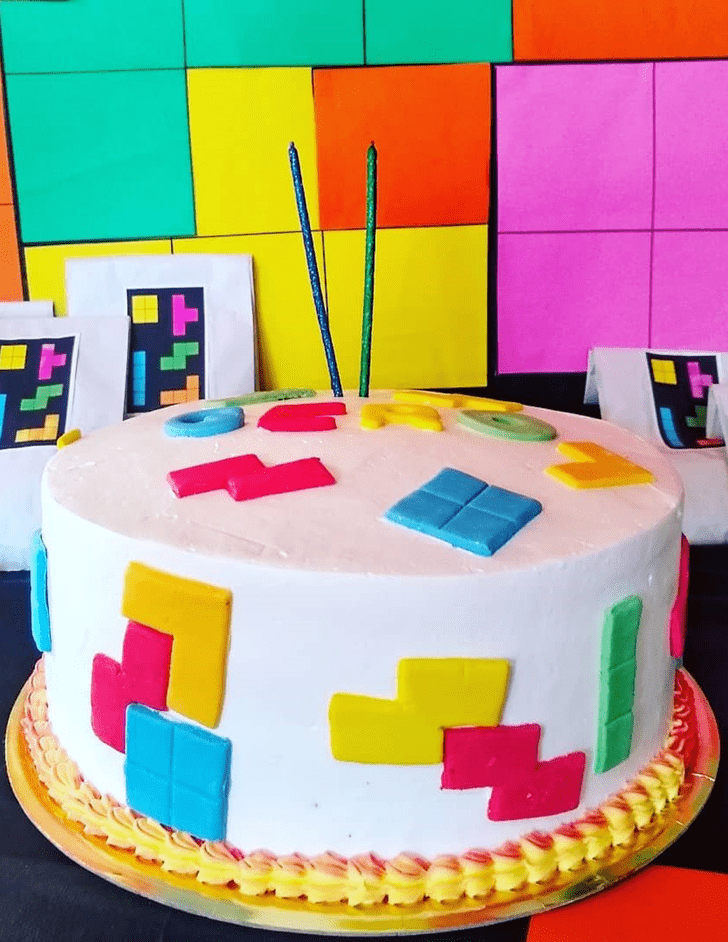 Splendid Tetris Cake