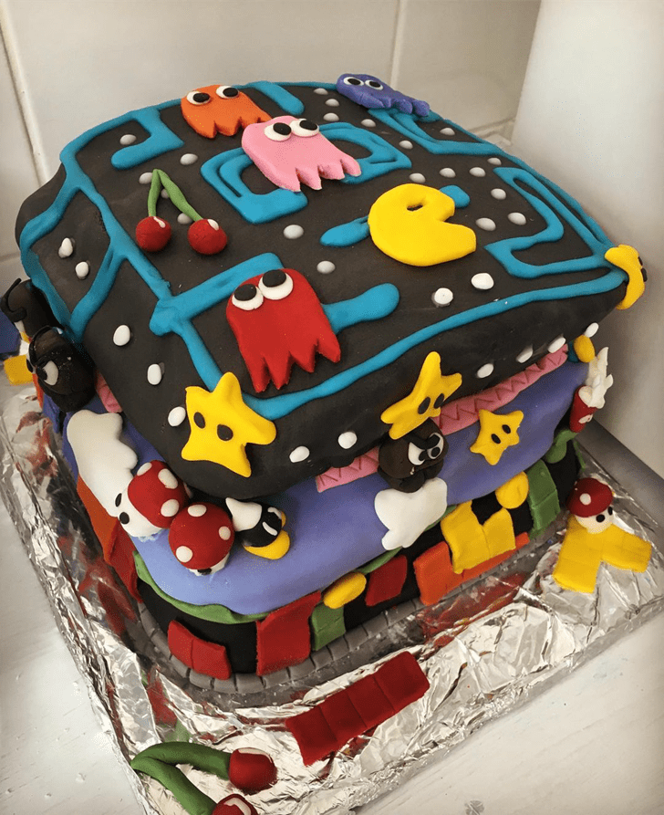 Superb Tetris Cake