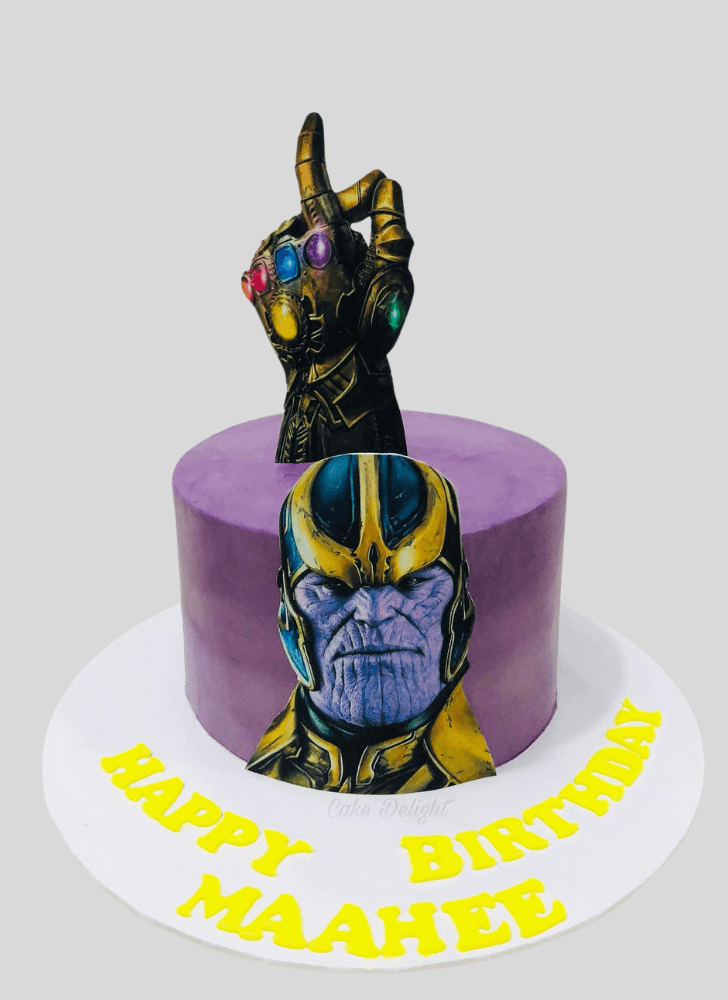 Delightful Thanos Cake
