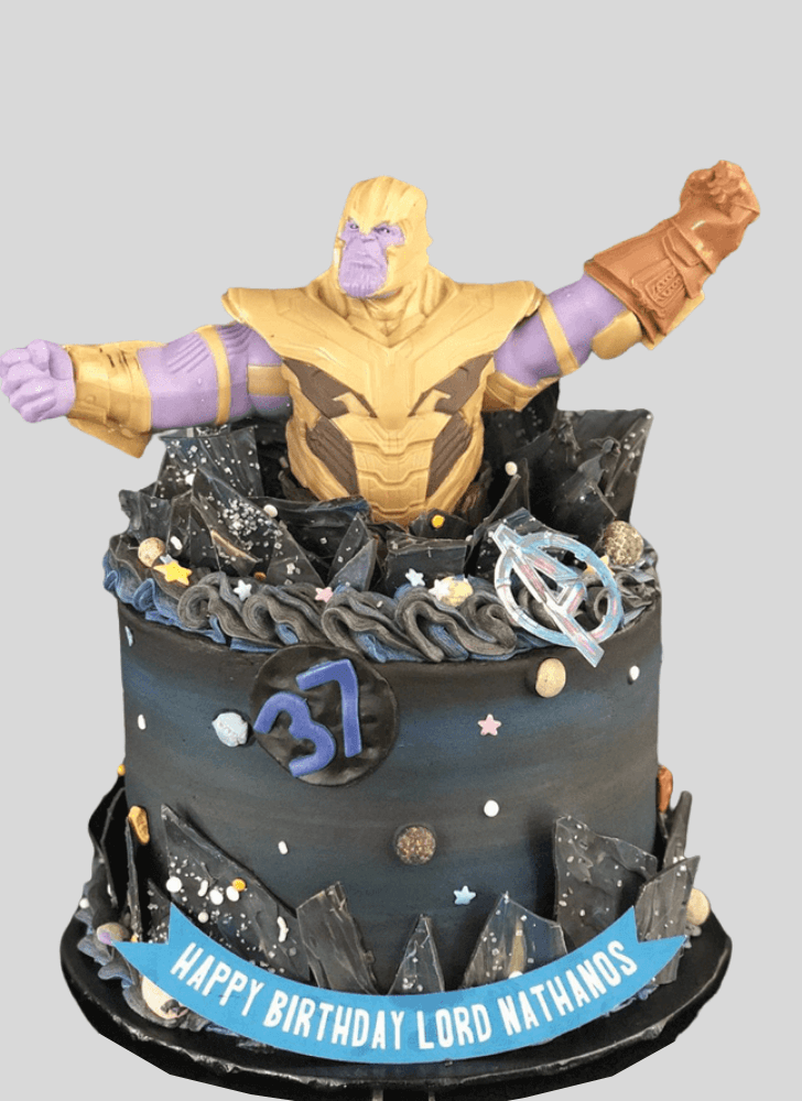 Radiant Thanos Cake