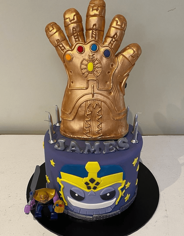 Alluring Thanos Cake