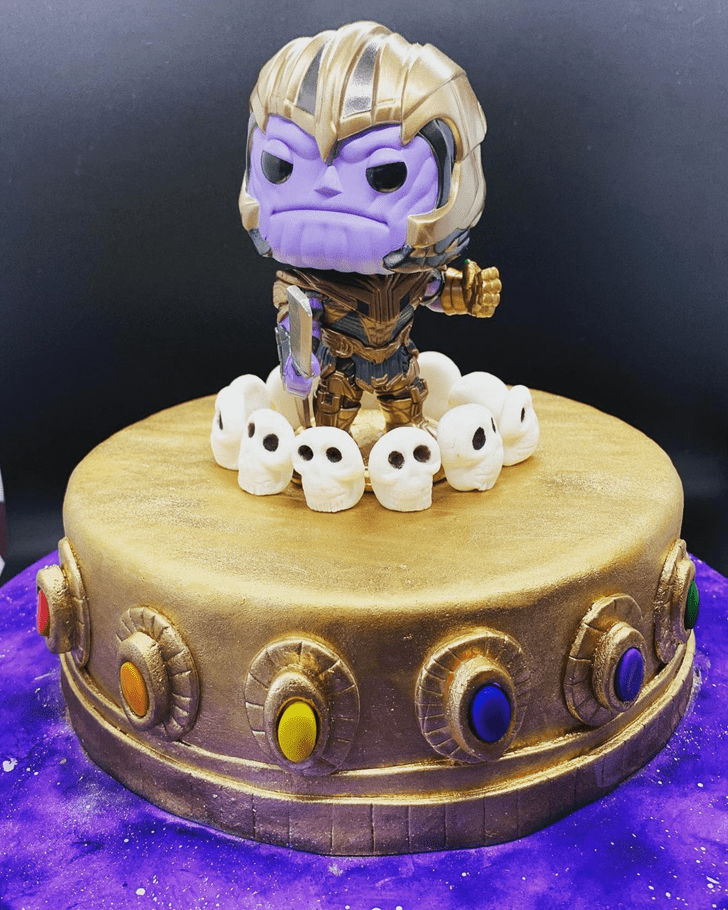 Beauteous Thanos Cake