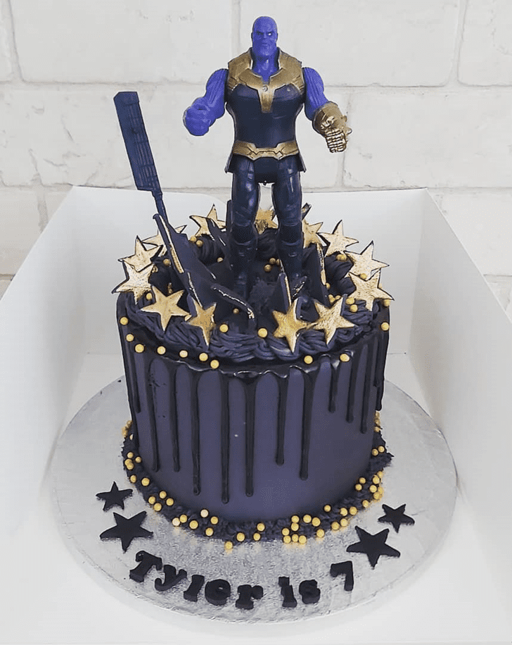 Bewitching Thanos Cake