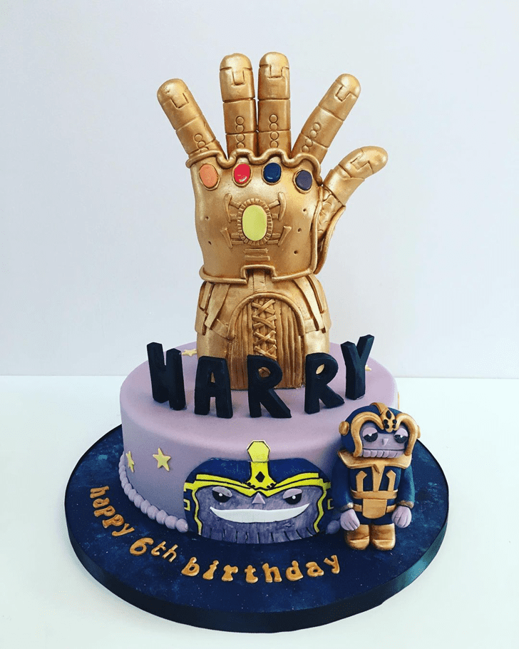 Captivating Thanos Cake
