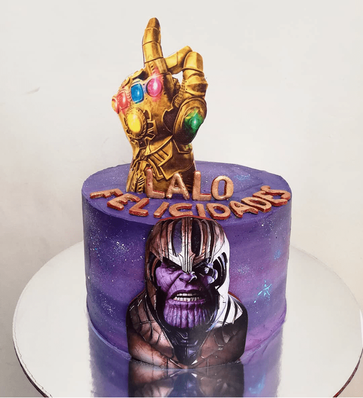 Classy Thanos Cake