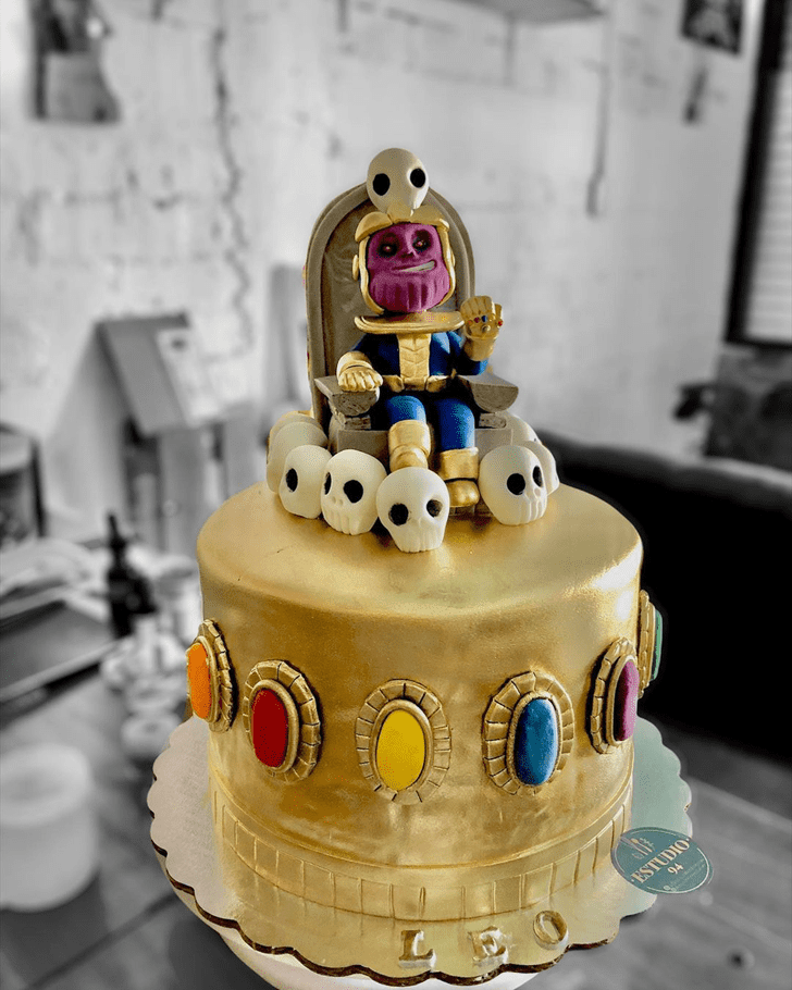 Divine Thanos Cake
