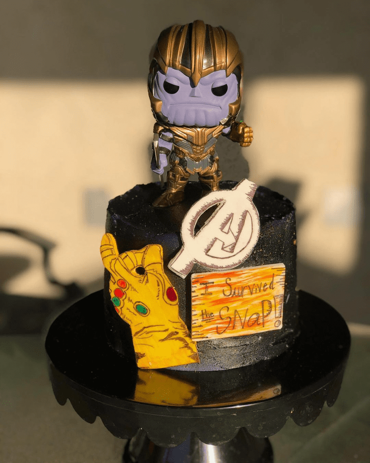 Elegant Thanos Cake