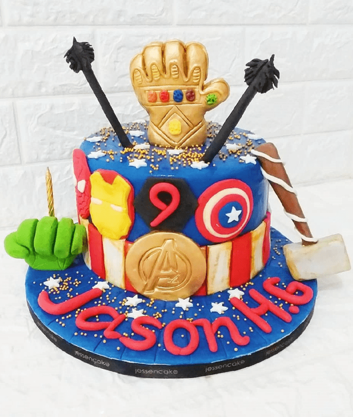 Fair Thanos Cake