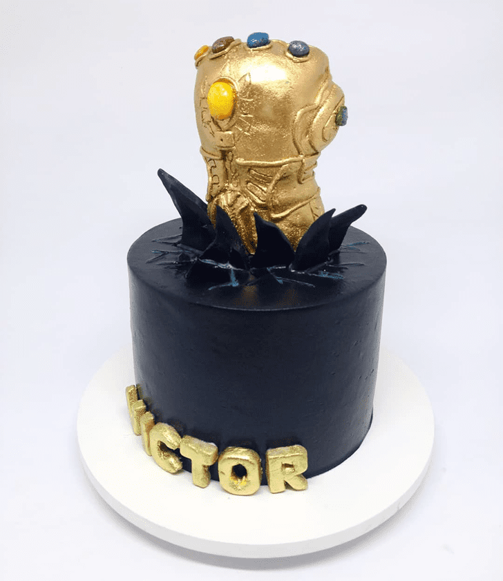 Fascinating Thanos Cake