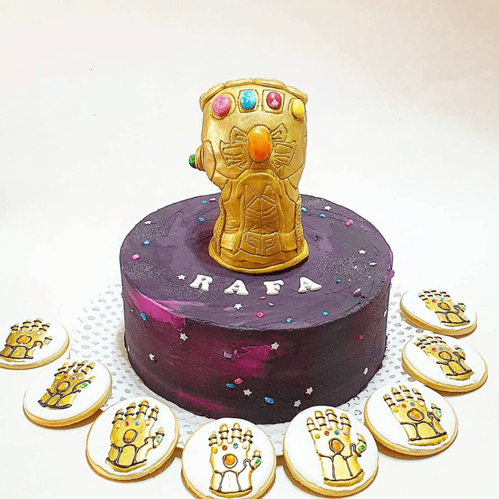 Fine Thanos Cake