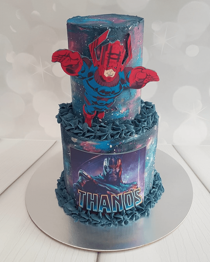 Lovely Thanos Cake Design