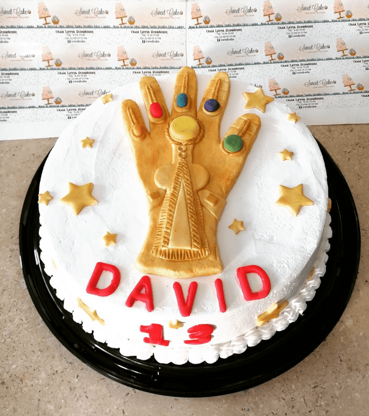 Ravishing Thanos Cake