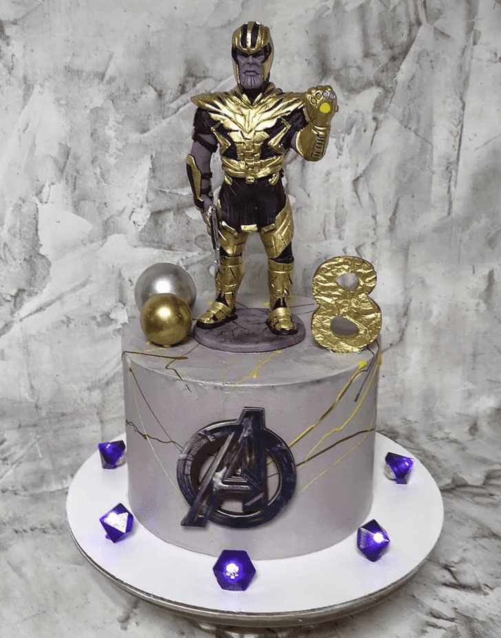 Stunning Thanos Cake