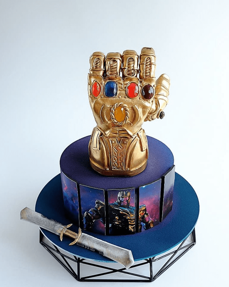 Superb Thanos Cake
