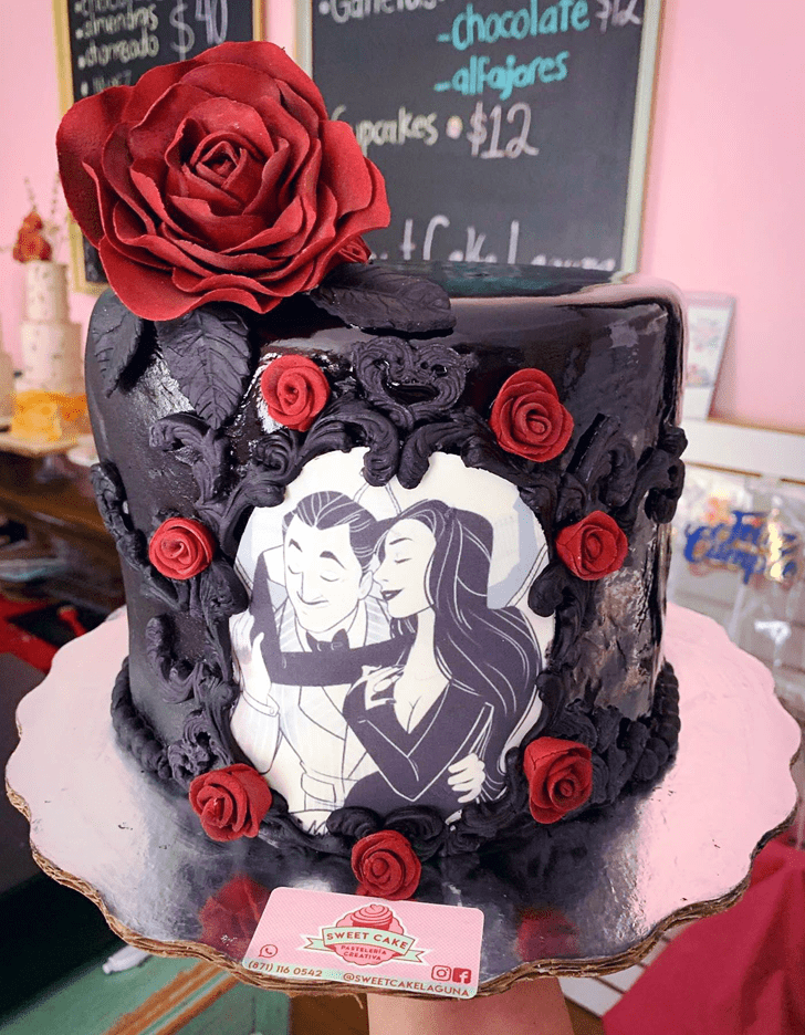 Admirable The Addams Family Cake Design