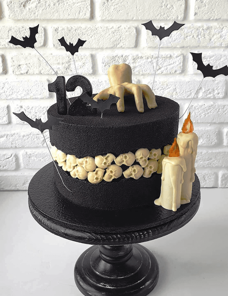 Dazzling The Addams Family Cake