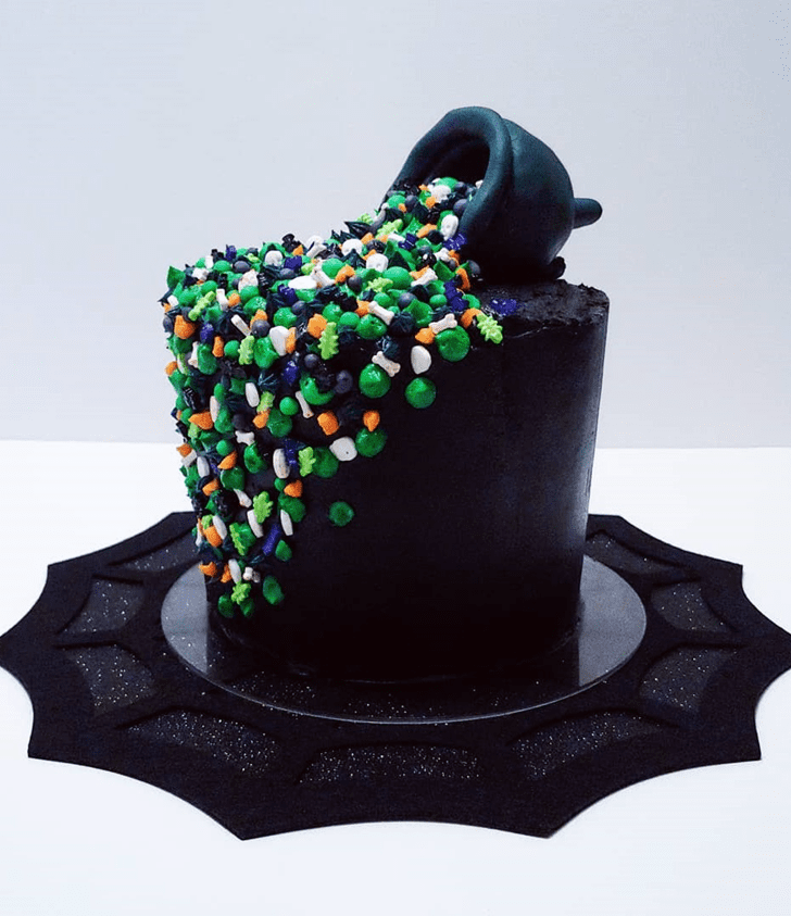 Captivating The Black Cauldron Cake