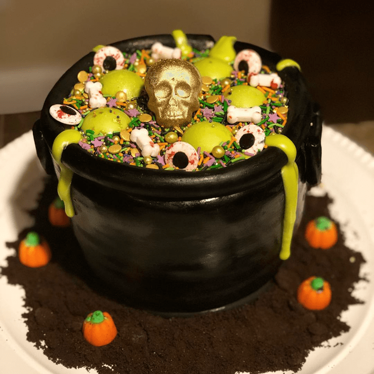 Charming The Black Cauldron Cake