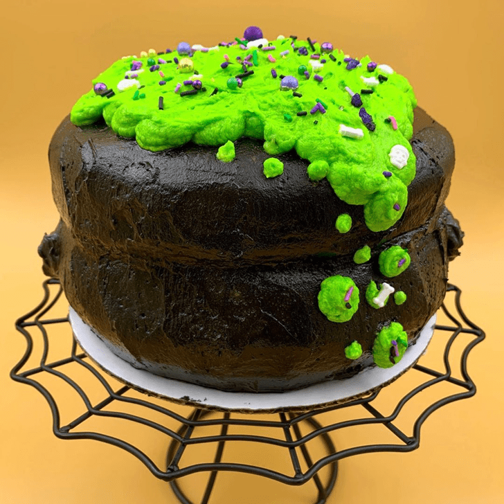 Good Looking The Black Cauldron Cake