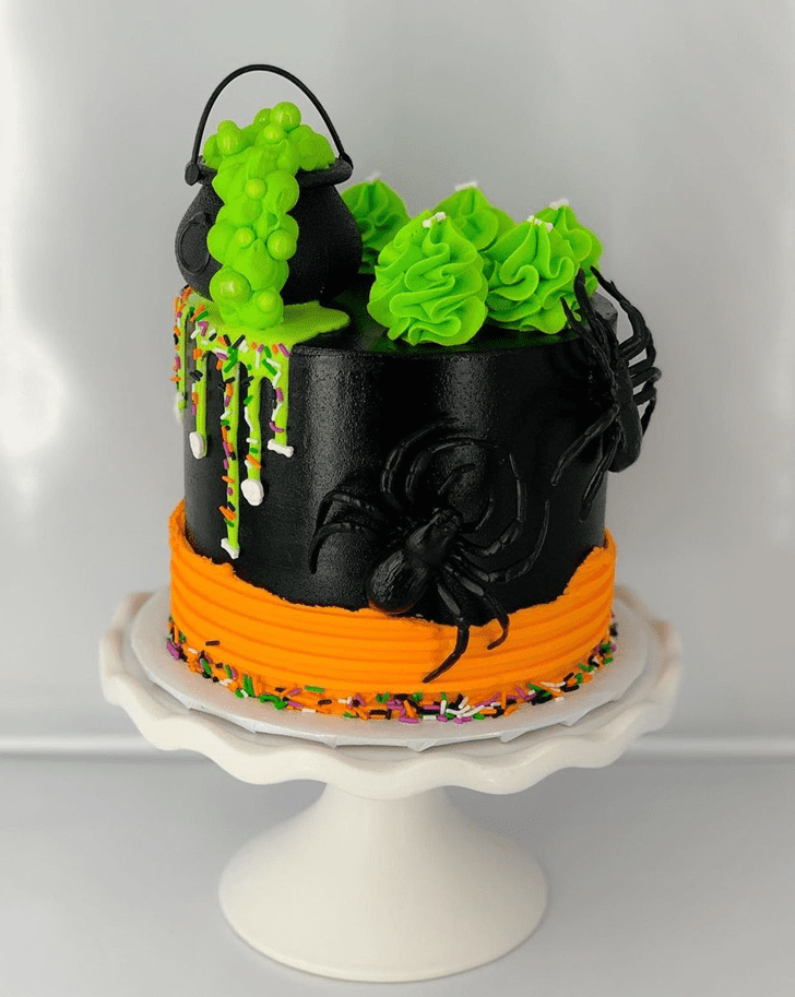 Gorgeous The Black Cauldron Cake