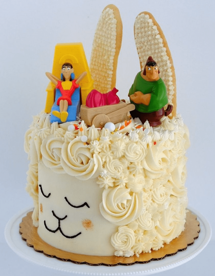 Beauteous The Emperor's New Groove Cake