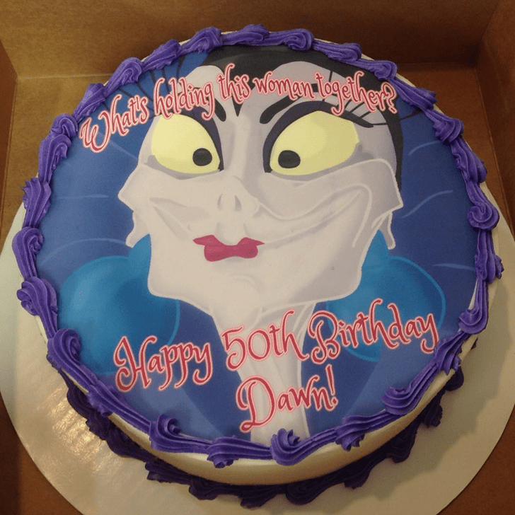 Bewitching The Emperor's New Groove Cake