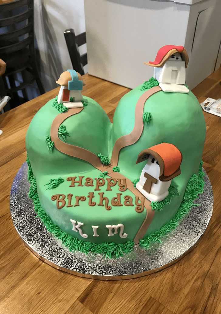 Charming The Emperor's New Groove Cake