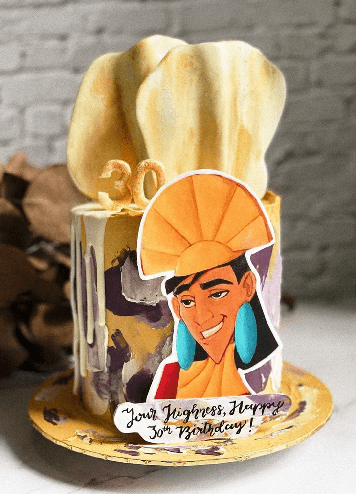 Delicate The Emperor's New Groove Cake