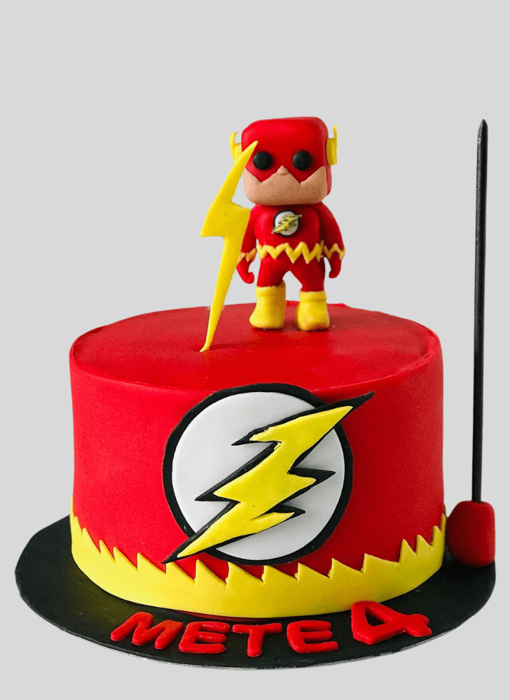 Delightful The Flash Cake