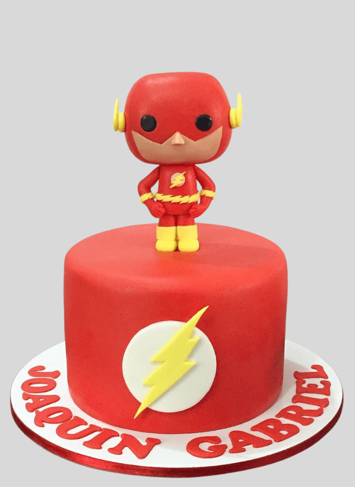 Enticing The Flash Cake