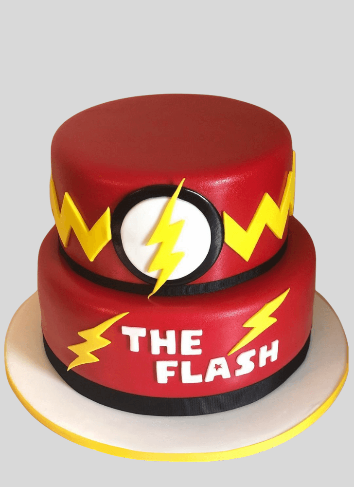 Exquisite The Flash Cake