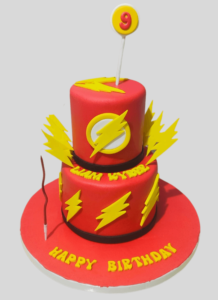 Fair The Flash Cake