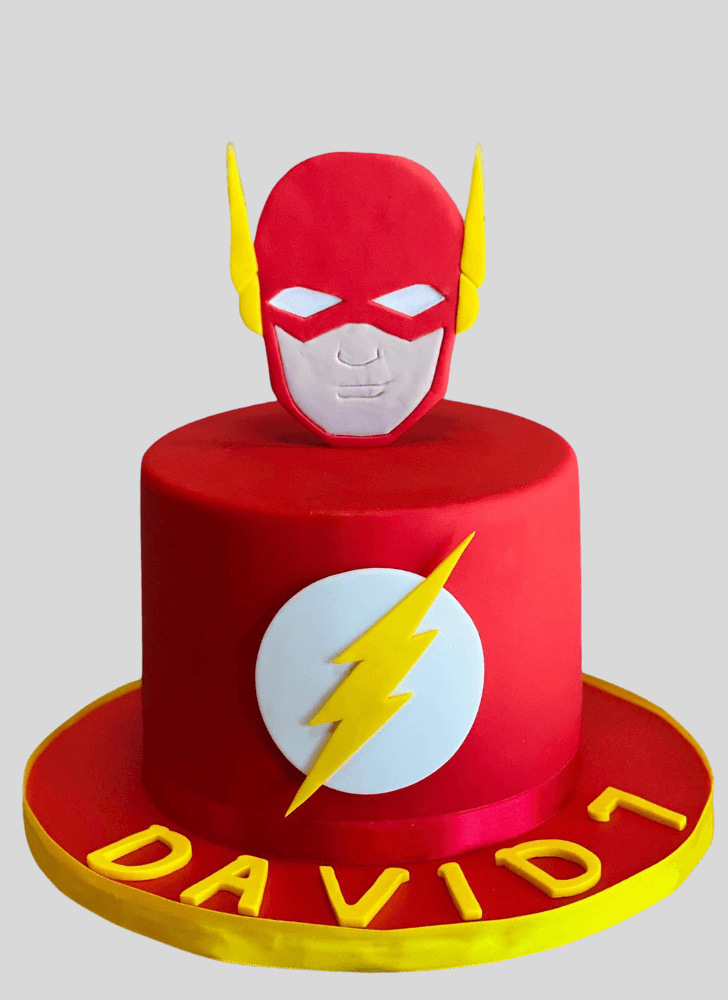 Fascinating The Flash Cake