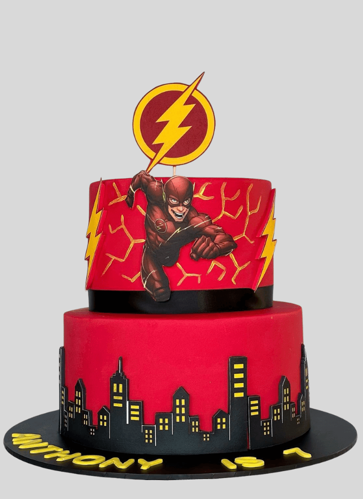 Fetching The Flash Cake
