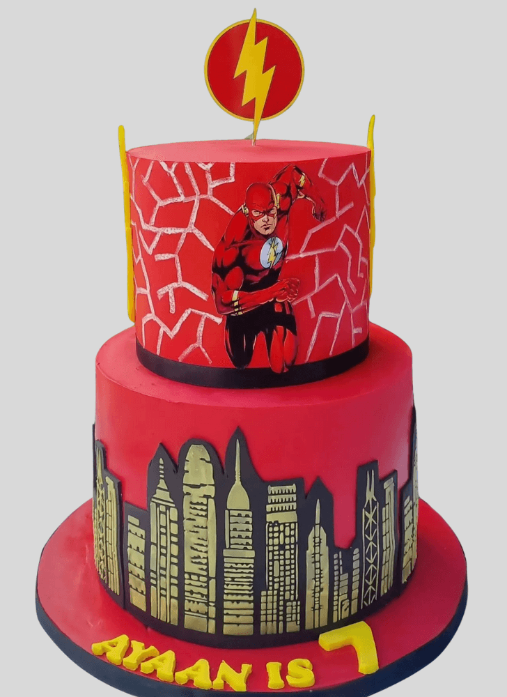 Graceful The Flash Cake