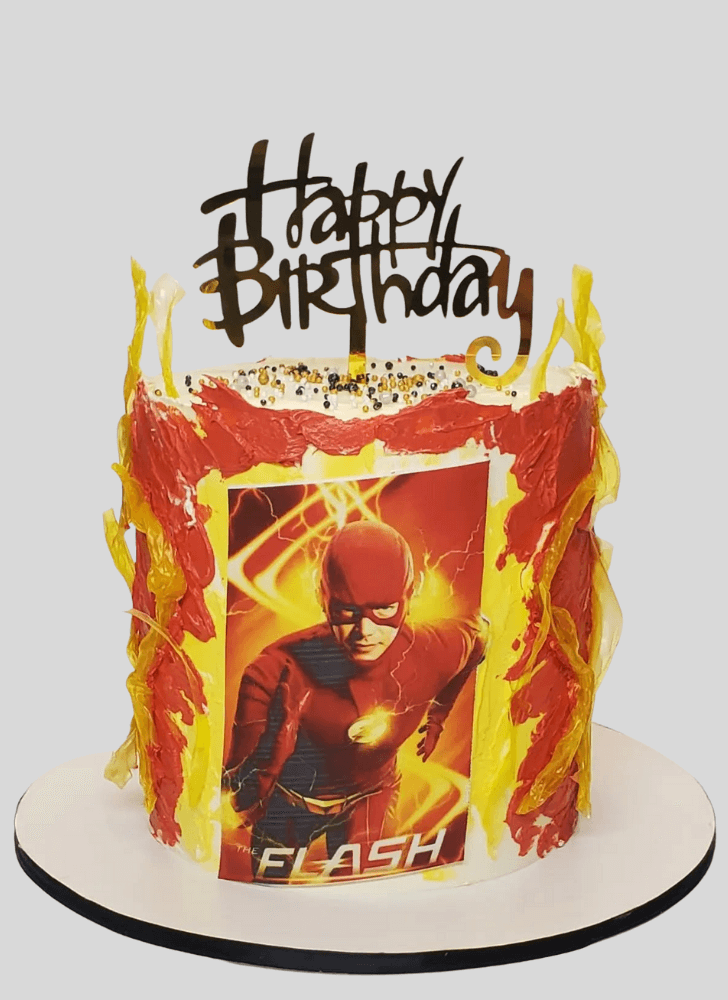 Handsome The Flash Cake