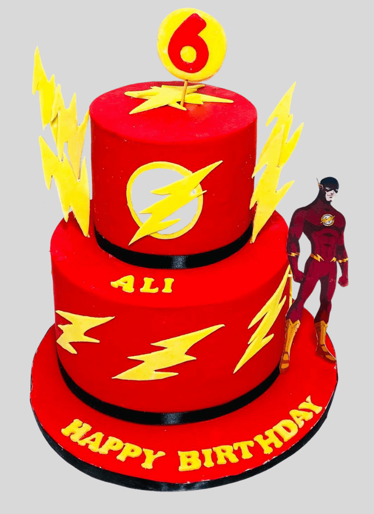 Magnetic The Flash Cake